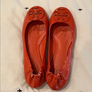 Tory Burch patent leather ballet flats